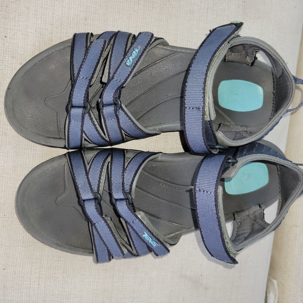 Woman US 7 TEVA TIRRA BERING SEA STRAPPY SPORT COMFORT SANDALS